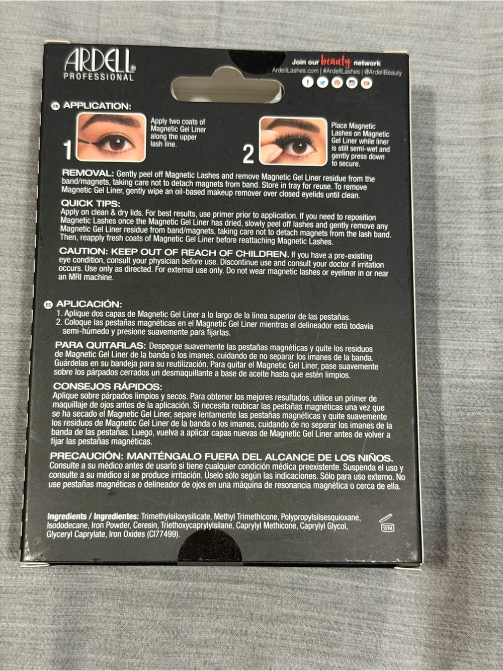 Ardell packaging magnetic